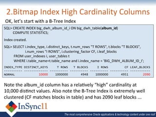 Database & Technology 2 _ Richard Foote _ 10 things you probably dont ...