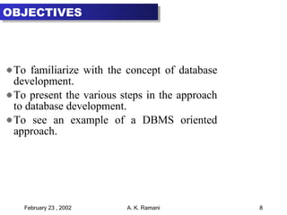 Database 1   Introduction
