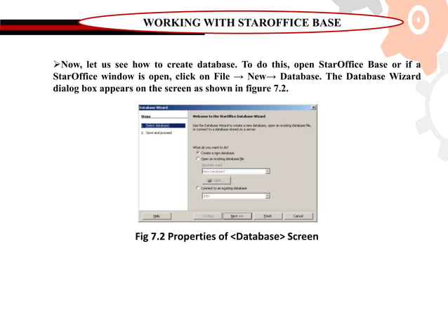 Working with Star Office Base - R.D.Sivakumar | PPTX