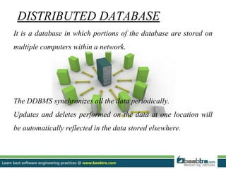 Database and types of database | PPTX | Databases | Computer Software ...
