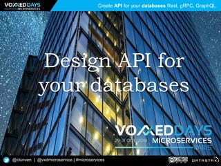 Create API for your Databases | PPT