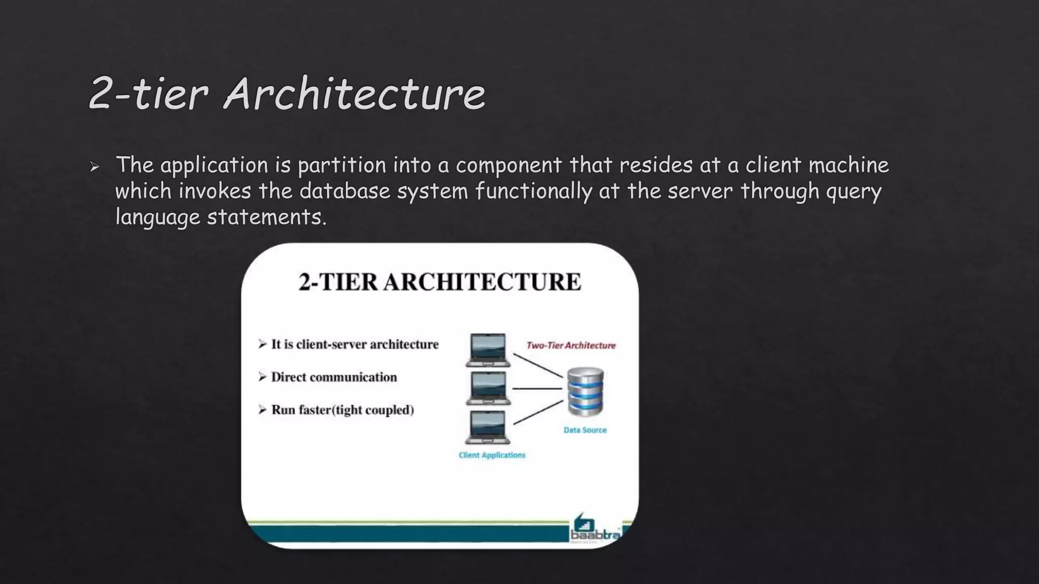 Database architecture