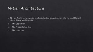 Database architecture