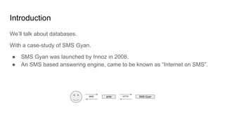 Database Architecture - Case Study - SMS Gyan.pdf