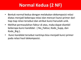 Transformasi Normalitas normalisasi | PPTX