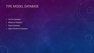Database Basic Knowledge | PDF