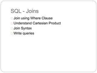 Database basics | PPTX