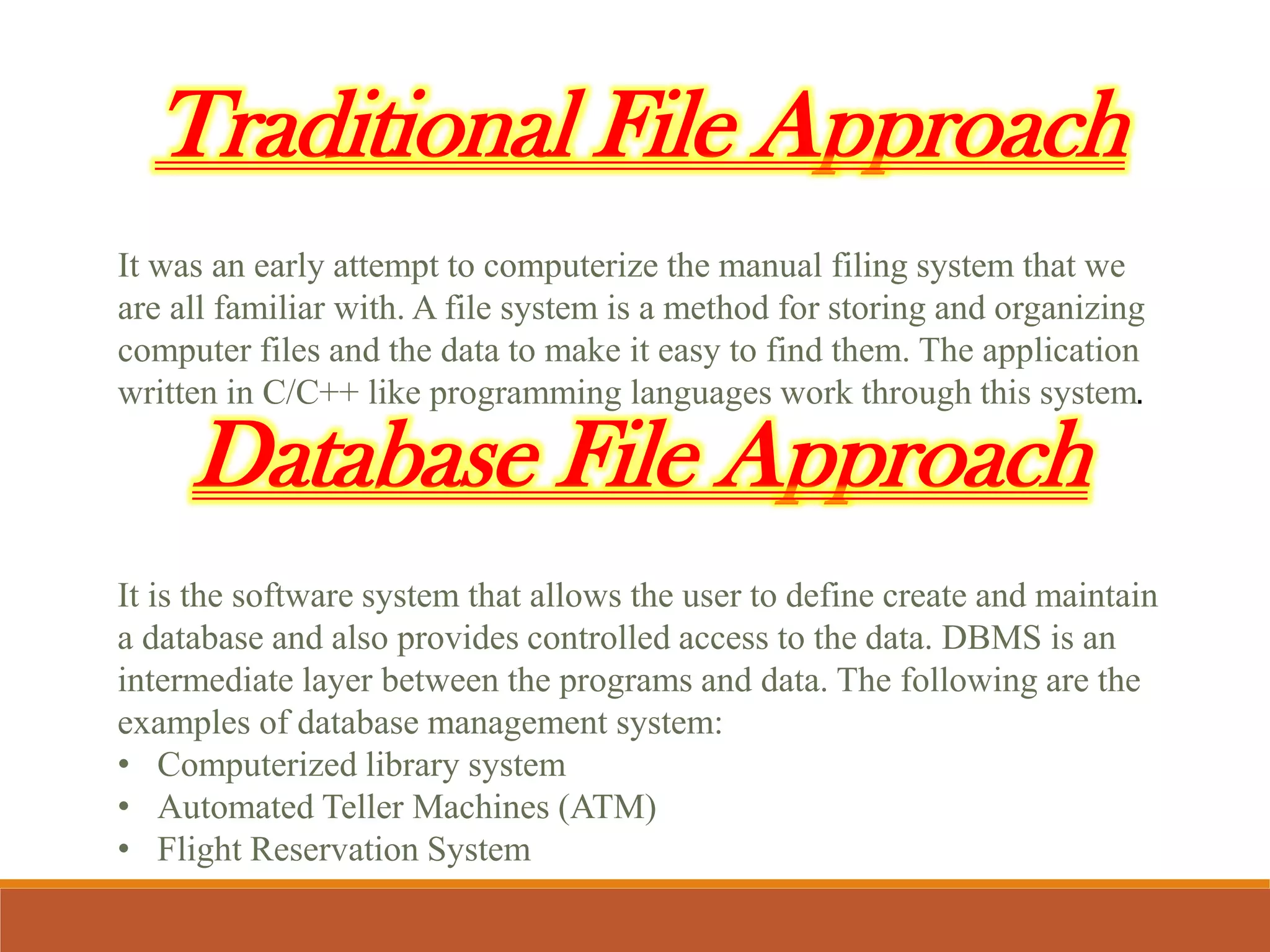 Database basics | PPT