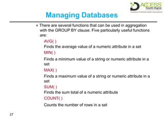 Database concepts | PDF