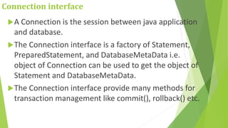 Database connect | PPTX