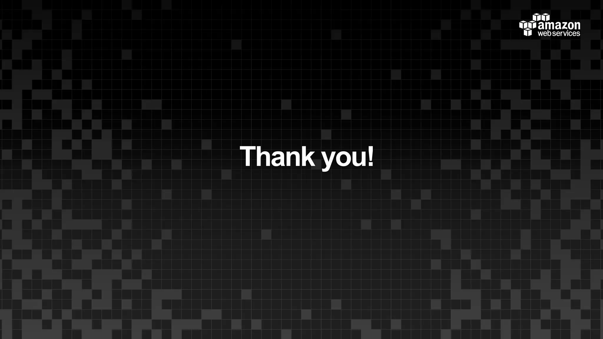 Thank you!
 