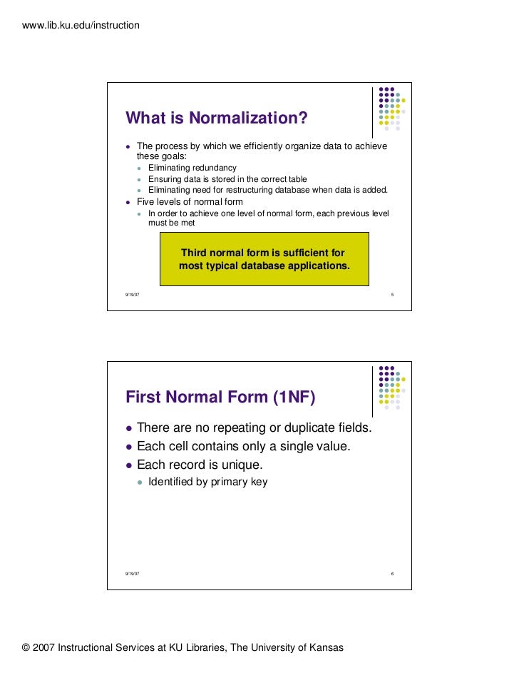 database design normalization 1nf 2nf 3nf 3nf form