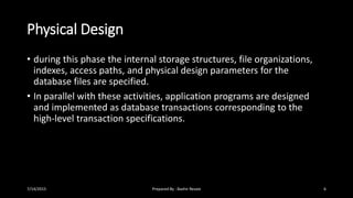 Database design | PPTX