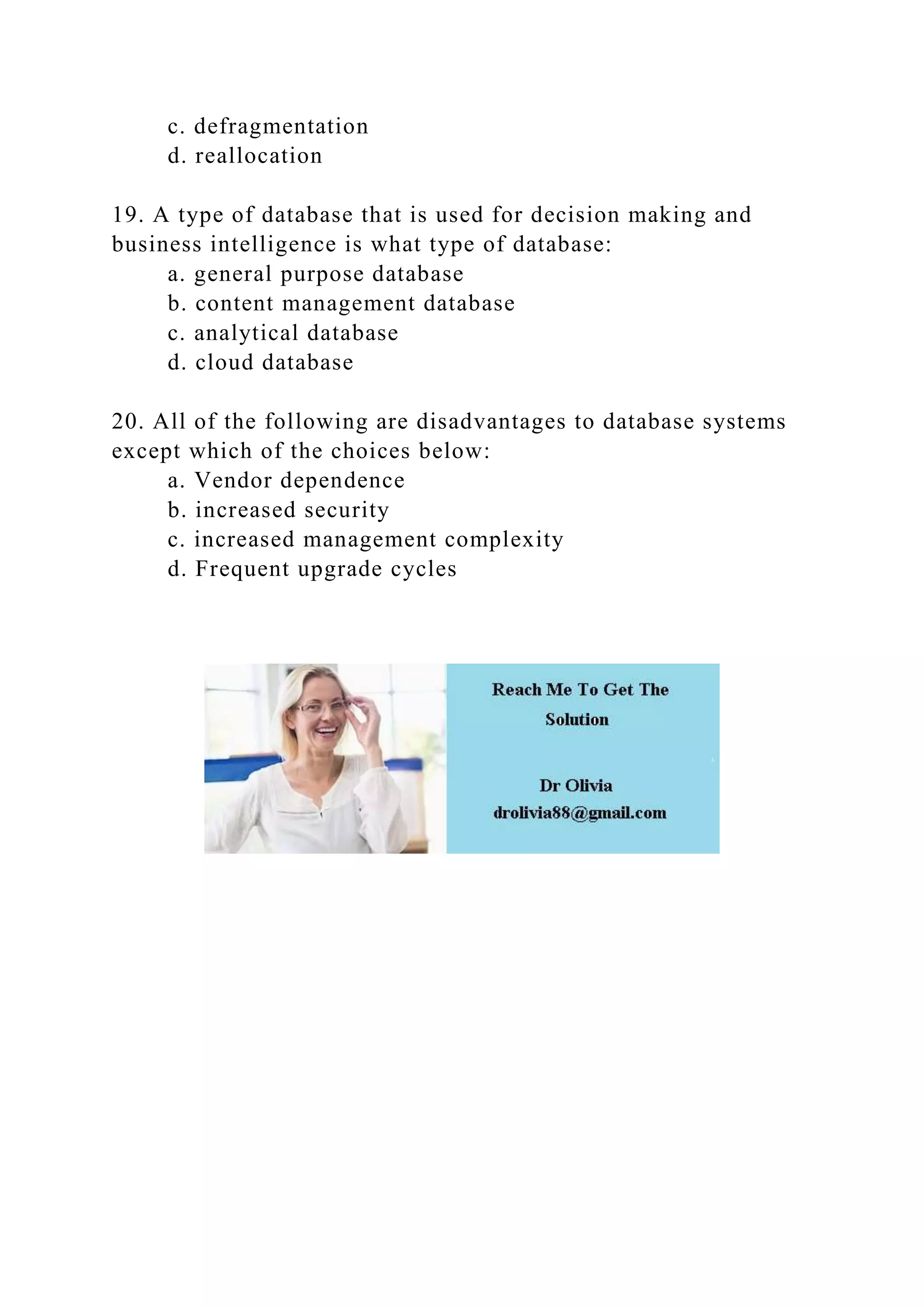 Database design mid term examspring 2020name docx