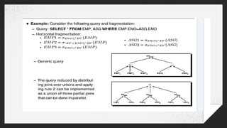 data localization in database query processing | PPT