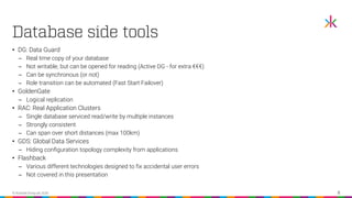 Database failover from client perspective | PDF