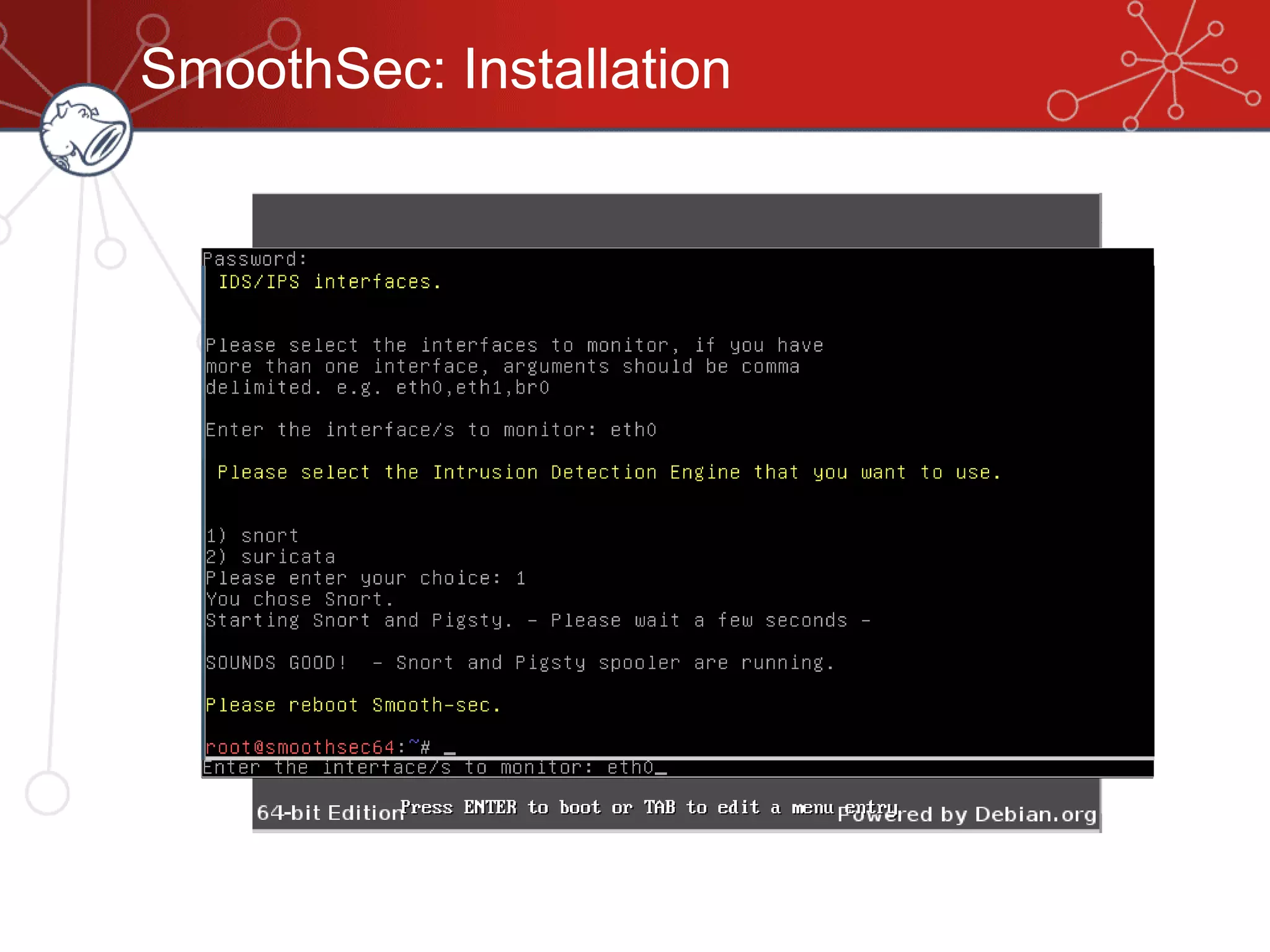 SmoothSec: Installation
 