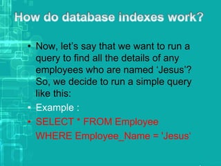 Database Indexing Techniques Ppt Database Indexing Techniques Ppt