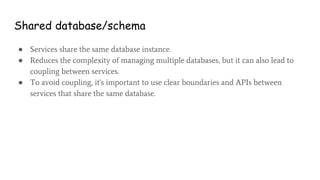 Database in Microservices - (2nd PostgreSQL Conference Nepal 2023) | PPTX