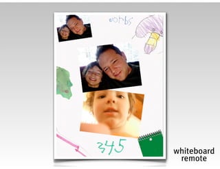 whiteboard
 remote
 