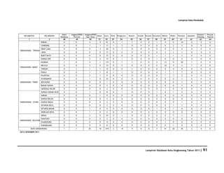 Database Kota Singkawang 2011