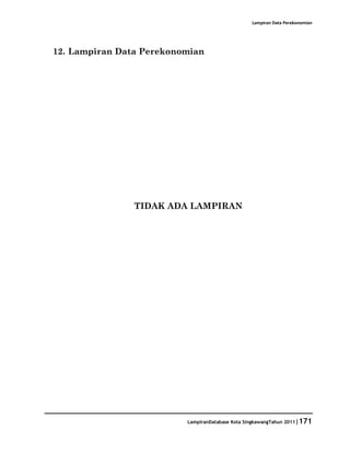 Database Kota Singkawang 2011