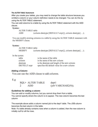 Database lab manual | PDF