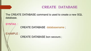 database language ppt.pptx | Databases | Computer Software and Applications