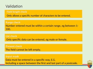 Database Lesson 2 Introduction to databases | PPTX