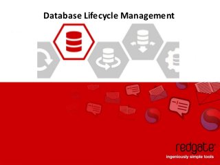 Database Lifecycle Management
 