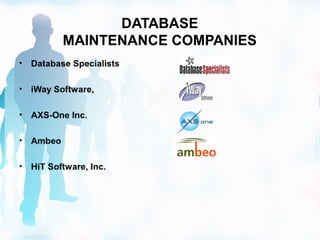 Database Maintenance | PDF