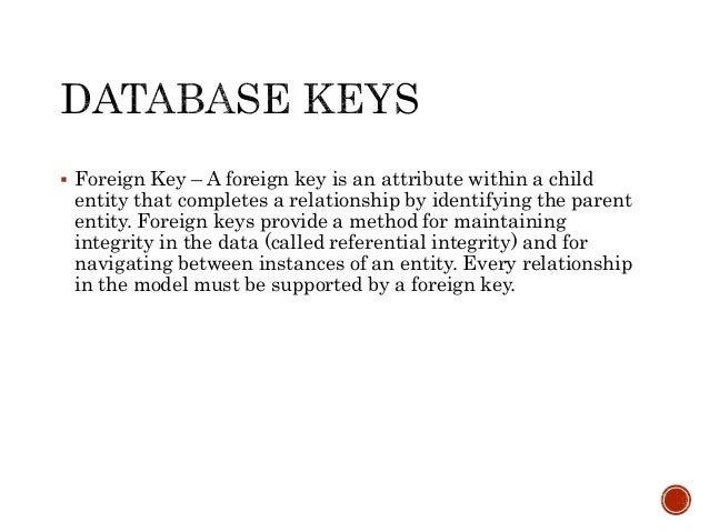 Types of Database Keys