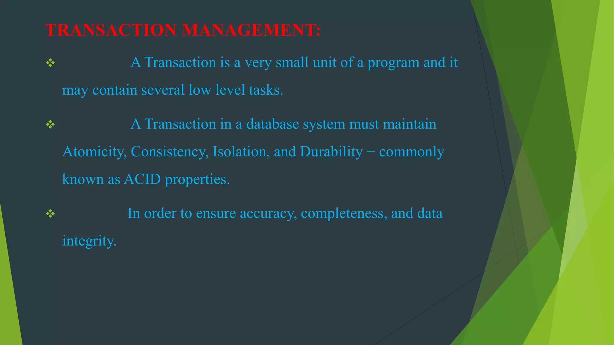 Database management | PPT