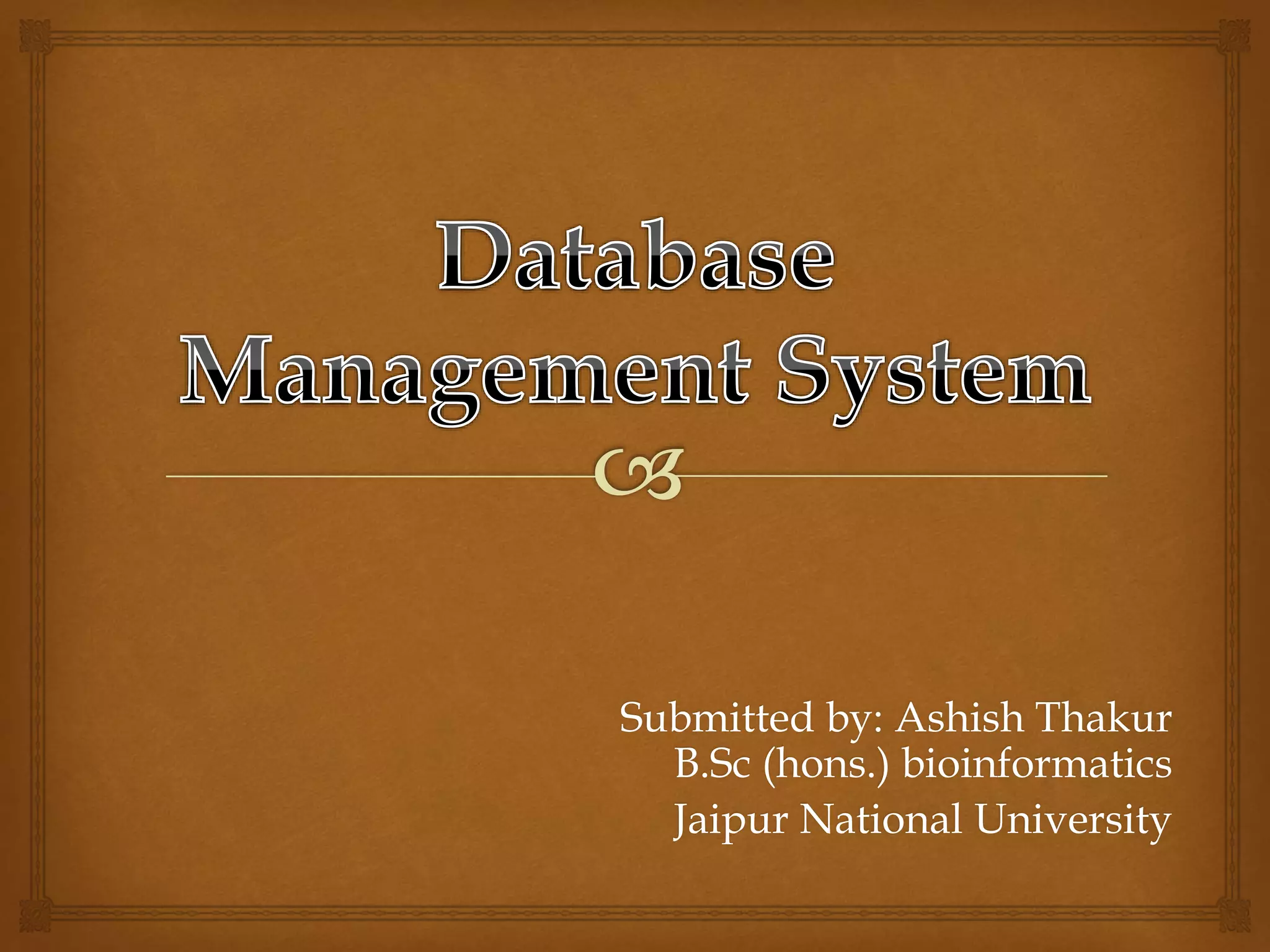 Database management system | PPT