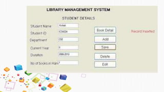 Library Database management system | PPTX
