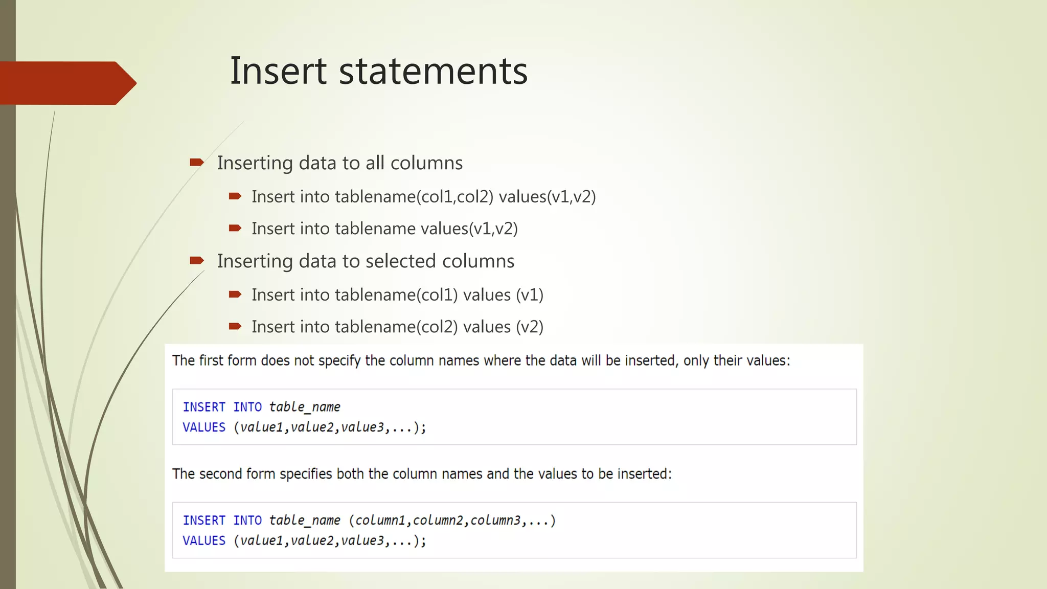 Database Management System - SQL beginner Training | PPT