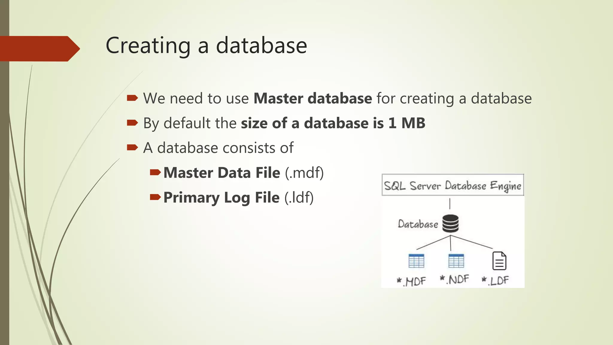 Database Management System - SQL beginner Training | PPT
