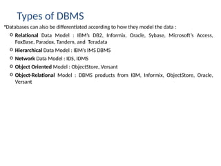 Idms Database Examples Database Management System.pptx . | PPTX