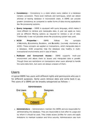 Database management system by Gursharan singh | DOCX