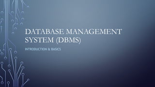 Introduction Database Management System Database Management Introduction et.pptx