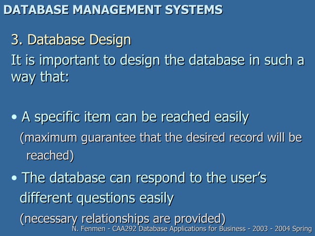 Database management system presentation | PPT | Databases | Computer ...