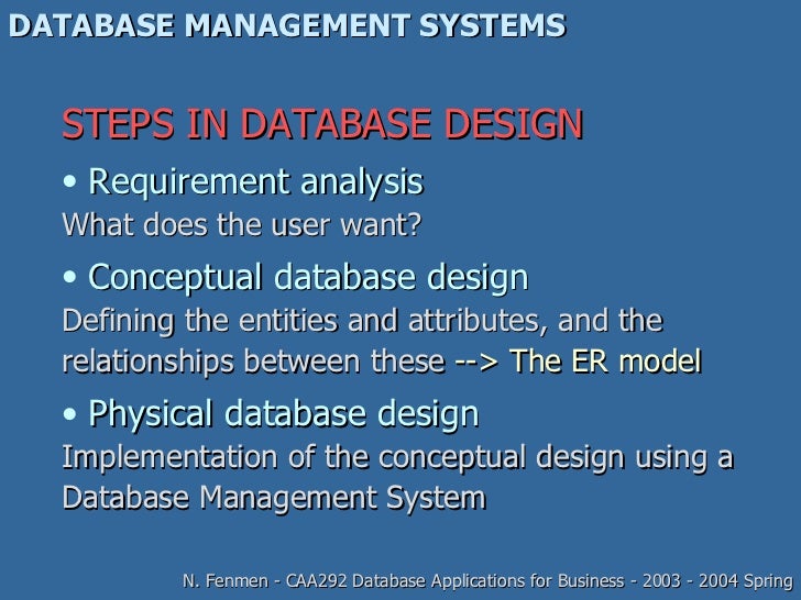 concepts of database management system pdf