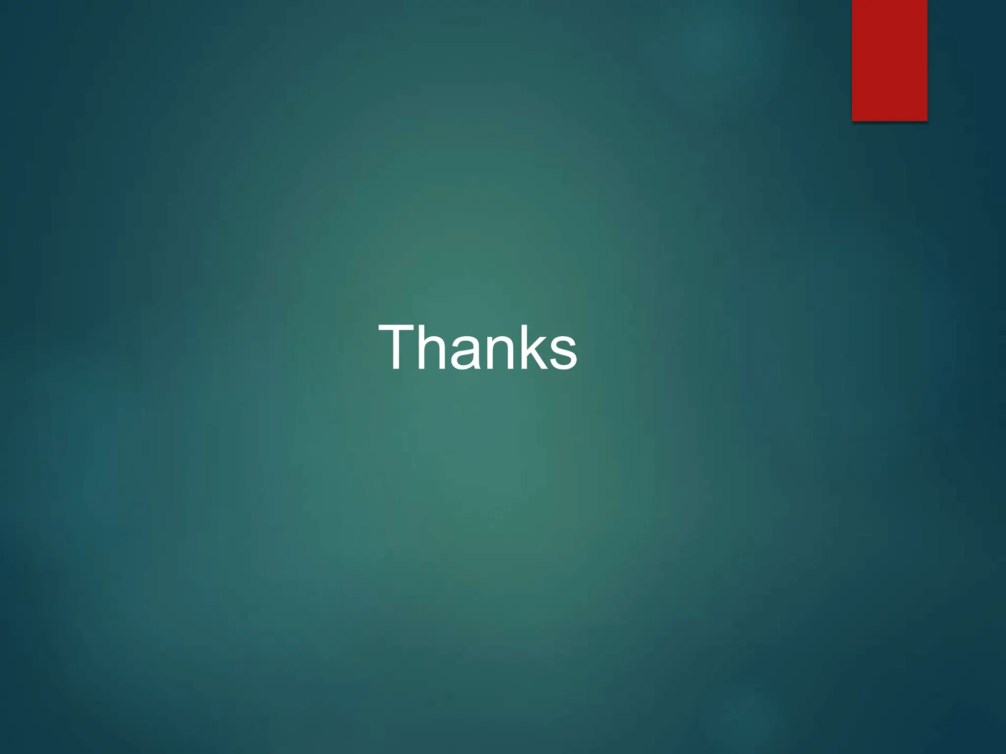 Thanks
 