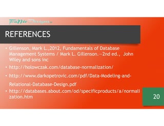 Database Management Systems 4 - Normalization | PDF
