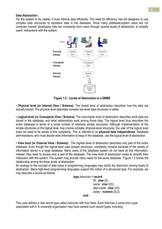 DATABASE MANAGEMENT SYSTEMS university course materials useful for ...