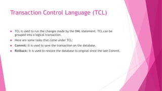 Database Management System(UNIT 1) | PPTX