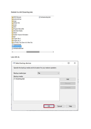 Database Mirroring Microsoft Sql Server | PDF