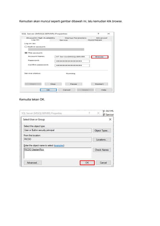 Database Mirroring Microsoft Sql Server | PDF