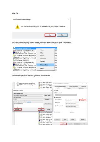Database Mirroring Microsoft Sql Server | PDF