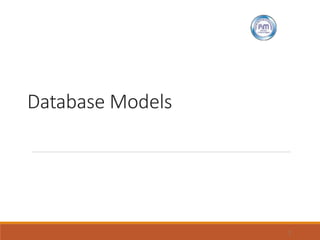 Database Models
1
 